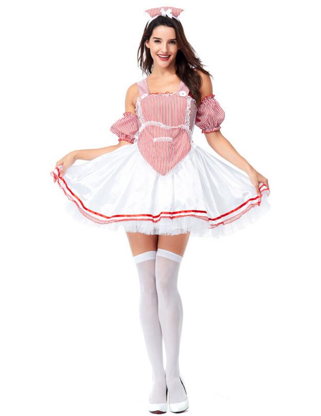 F1889 sexy nurse costume